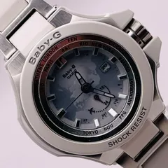 （T668）良品 正常稼動 CASIO カシオ 電波ソーラー Baby-G ベビージー Tripper トリッパー BGA-1300-7AJF 人気 時計 レディース ユニセックス