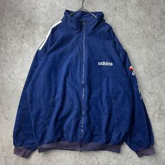 80s〜90s adidas トラックジャケット ベロア L 激レア】80s 80年代 90s 90年代 アディダス adidas ベロア