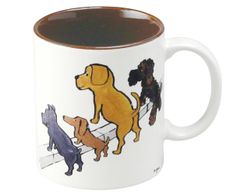 【特価セール】サヴィニャック マグカップ レイモン・ 「清潔な街キャンペーン」アート マグカップ 犬 犬柄 磁器 コップ coffee mug ギフト アイトー(Aito) 誕生日プレゼント 日本製 274010