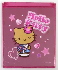 【中古】雑貨 A.ハローキティ 折りたたみミラー 「サンリオキャラクターズ」 ローソン限定