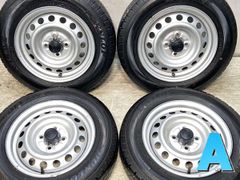 155/80R14 88/86LT 
ダンロップ エナセーブ VAN01 
トヨタ純正 AL 
14x5.0 39 100-4穴 
中古タイヤ サマータイヤ ホイールセット 4本セット
 s14250529030
