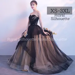 パーティードレス ナイトドレス ブラック チューブトップ 黒 結婚式 大きいサイズ 謝恩会 XS S M L XL LL 2XL XXL 3XL XXXL パーティー 姫系 発表会 プリンセス フェミニン 豪華 プリーツ