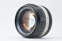 KONICA HEXANON AR 57mm F1.4 後期型 【光学美品】 M42 MOUNT SPIRAL: KONICA HEXANON AR 57mm F1.4