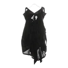 LIMI Feu ブラックロングワンピース LIMI feu Spring / Summer 2025 Collection