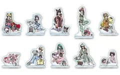 【中古】アクリルスタンド・アクリルパネル 全10種セット 「美少女戦士セーラームーン シリーズ×サンリオキャラクターズ アクリルスタンドコレクション」