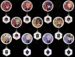 【中古】バッジ・ピンズ 全11種セット 「ディズニー ツイステッドワンダーランド 繋がるアクキー缶バッジコレクションA」 ヴィレッジヴァンガード限定