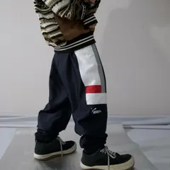 •[80s~90s PUMA Hit Union Switching Nylon Track Pants 80〜90年代 プーマ ヒットユニオン 切替 ナイロン トラックパンツ]