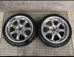 レイズ ボルクレーシング GT-7 9J+39 18インチ タイヤホイール 2本