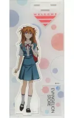 【中古】アクリルスタンド・アクリルパネル 式波・アスカ・ラングレー アクリルスタンド 5人でおでかけ 「エヴァンゲリオン」 EVA STORE限定