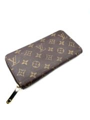 【鑑定済み】正規品 ルイヴィトン LOUIS VUITTON モノグラム ジッピーウォレット ローズバレリーヌ M41894 ラウンドファスナー 長財布