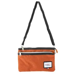 ☆ テラコッタ ☆ ショルダーバッグ スマホポーチ サコッシュ ショルダーバッグ メンズ レディース ポリエステルキャンバス 斜めがけ 斜め掛け 軽い 軽量 小さめ コンパクト シンプル 無地 スマート カジュアル サコッシュバッグ ミニショルダー
