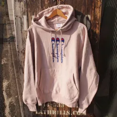 Champion チャンピオン リバースウィーブ スウェットパーカー 筆記体 スクリプトロゴ◆Size:US-M