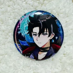 原神 同人缶バッジ リオセスリB  缶バッヂ