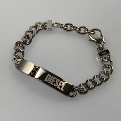 【姫路東店】 中古 DIESEL | ディーゼル ブレスレット DX0966040 シルバー 【134】