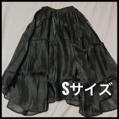 【未使用】フレアスカート　黒色　S