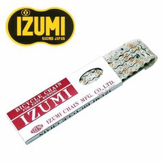 【最速発送】IZUMI 和泉チェン　Plated Chain プレーテッドチェーン 116L 1/2&quot;x3/32&quot; 【ピスト】【BMX】【薄歯用】【1~6速】