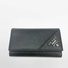 【中古】PRADA サフィアーノ 6連キーケース 2PG222-QME-F0002 プラダ[92]