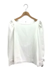 美品✨フォクシーニューヨーク　ブラウス 長袖シャツ 31345 ホワイト　洗濯可 楽天市場】ブラウス 白 長袖（ブランドフォクシー）（レディース