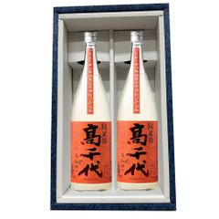 【日本酒】【正規特約店】【季節限定】新潟　高千代酒造　高千代　純米酒　扁平精米大辛+18　無調整生原酒おりがらみ　720ml　2本化粧箱付