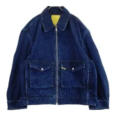 ONITSUKA TIGER DENIM JACKET ダークブルー ONITSUKA TIGER DENIM JACKET ダークブルー