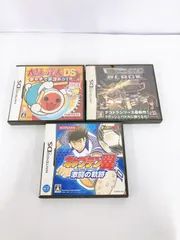 ＊　Nintendo DS ソフト　太鼓の達人　爆走デコトラ伝説BLACK キャプテン翼　【ゲームソフト】【1】