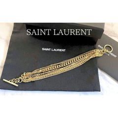 極美品/希少】Saint Laurent 常田大希 ノットブレスレットゴールド