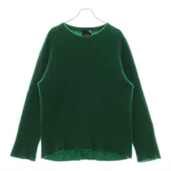 ATON (エイトン) ピリング加工 カシミヤ プルオーバー ニット セーター グリーンのサムネイル