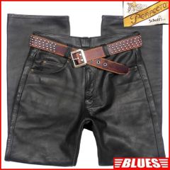 Schott ショット  レザーパンツ W32 パーフェクト 80s ヴィンテージ 黒 本革 レザーパンツ_ウエスト78cmから82cm一覧←SEULB屋着古← JJ396