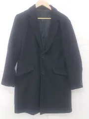 ◇ SENSE OF PLACE by URBAN RESEARCH 通勤 カジュアル 長袖 チェスター コート サイズM ネイビー メンズ E  【中古】 【1305250011899】