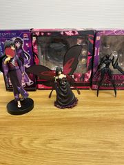 アクセルワールド　ブラックロータス　黒雪姫　フィギュア　3点セット