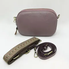 大容量 2way ミニショルダーバッグ 多機能ポケット付 ストラップ 2種 上品