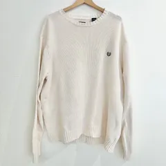 【CHAPS】チャップス　白 アイボリー ニット オーバーサイズ ラルフ