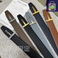 【今日特価】Tom Ford トムフォード ダブルフェイス 1st Layer Leather Belt-1