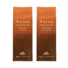 オージュア タイムサージ シャンプー トリートメント セット ヘアトリートメント ミルボン 500 500mL & 500g サロン専売品 美容室専売 サロン 専売 業務用 美容室 美容師 髪 毛 ヘアケア くせ毛 クセ ダメージケア まとまり ツヤ