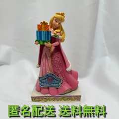 オーロラ姫 クリスマス 17.8cm 眠れる森の美女 ディズニー  トラディションズ ジムショア グッズ フィギュア 人形 置物 らくらくメルカリ便 送料無料 desn0002