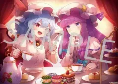 【中古】タペストリー(大型) 50.レミリア＆パチュリー B2タペストリー illust.60枚 「東方Project」