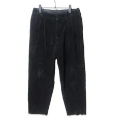 秋冬◎美品★スティーブンアラン　コーデュロイテーパードパンツ　1.7万　M　黒 Steven Alan（スティーブンアラン）の「＜Steven Alan＞ 8WALE