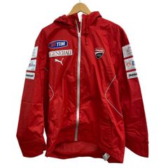 【美品】 PUMA×DUCATI プーマ×ドゥカティ ナイロンジャケット ウィンドブレーカー　赤系　レッド系　Mサイズ 14507-60