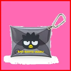 【人気商品】機能ケース バツマル バッドばつ丸 ばつ丸 BAD ミニクリアケース BADTZ-MARU 8×10×1.5cm サンリオ(SANRIO) キャラクター 147176