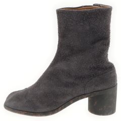 Maison Margiela (メゾンマルジェラ) S57WU0132 Tabi Boots タビ 足袋 スウェードレザー ヒールブーツ グレー