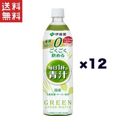 伊藤園 ごくごく飲める 毎日1杯の青汁 PET900g 12本入り 送料無料