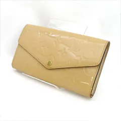 【激レア 良品】ルイヴィトン　ポルトフォイユ サラ　ヴェルニ　長財布　ゴールド系 激レア 良品】ルイヴィトン ポルトフォイユ サラ ヴェルニ 長