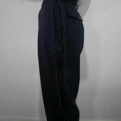 1980s arrston volaju side zip designed wool pants