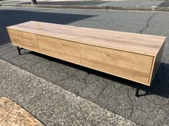 【LOWYA/ロウヤ】テレビ台　テレビボード　ブランド家具　オシャレ家具　インテリア　引き出し付き　脚付き【倉庫前引き取り価格‼️】