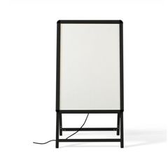 A型片面クリップ式LEDスタンド看板　ALP-A1S-BK/SV