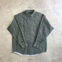 90s patagonia Botanical Pattern Long sleeve shirt パタゴニア ボタニカル柄シャツ 長袖シャツ