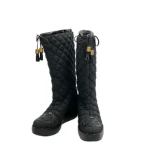 トリーバーチ キールティングロングブーツ ウェッジソール レディース SIZE 7 (L) Tory Burch