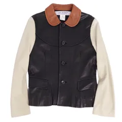 コムデギャルソン COMME des GARCONS コムコム ジャケット レザージャケット ディアスキン アウター レディース SS マルチカラーのサムネイル