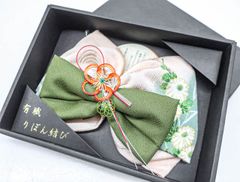 【一輝堂】【着物】 和装小物 風呂敷 袱紗 セット 有識 りぼん結び 24W-1113