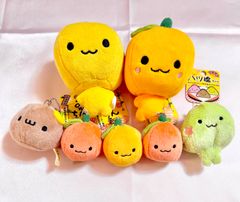 【まとめ売り】 みかんちゃん　八ツ橋ちゃん　たまこんちゃん　ぬいぐるみ　ストラップ　マスコット　ご当地